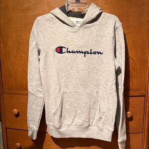 Champion Gray Girls XL Hoodie